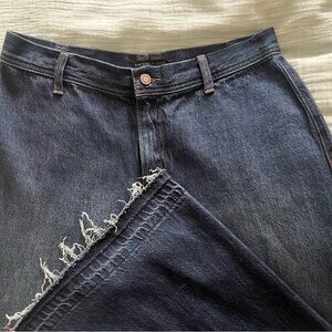 Sincerely Jules Dark Blue wide-leg Ankle Jeans 8/29